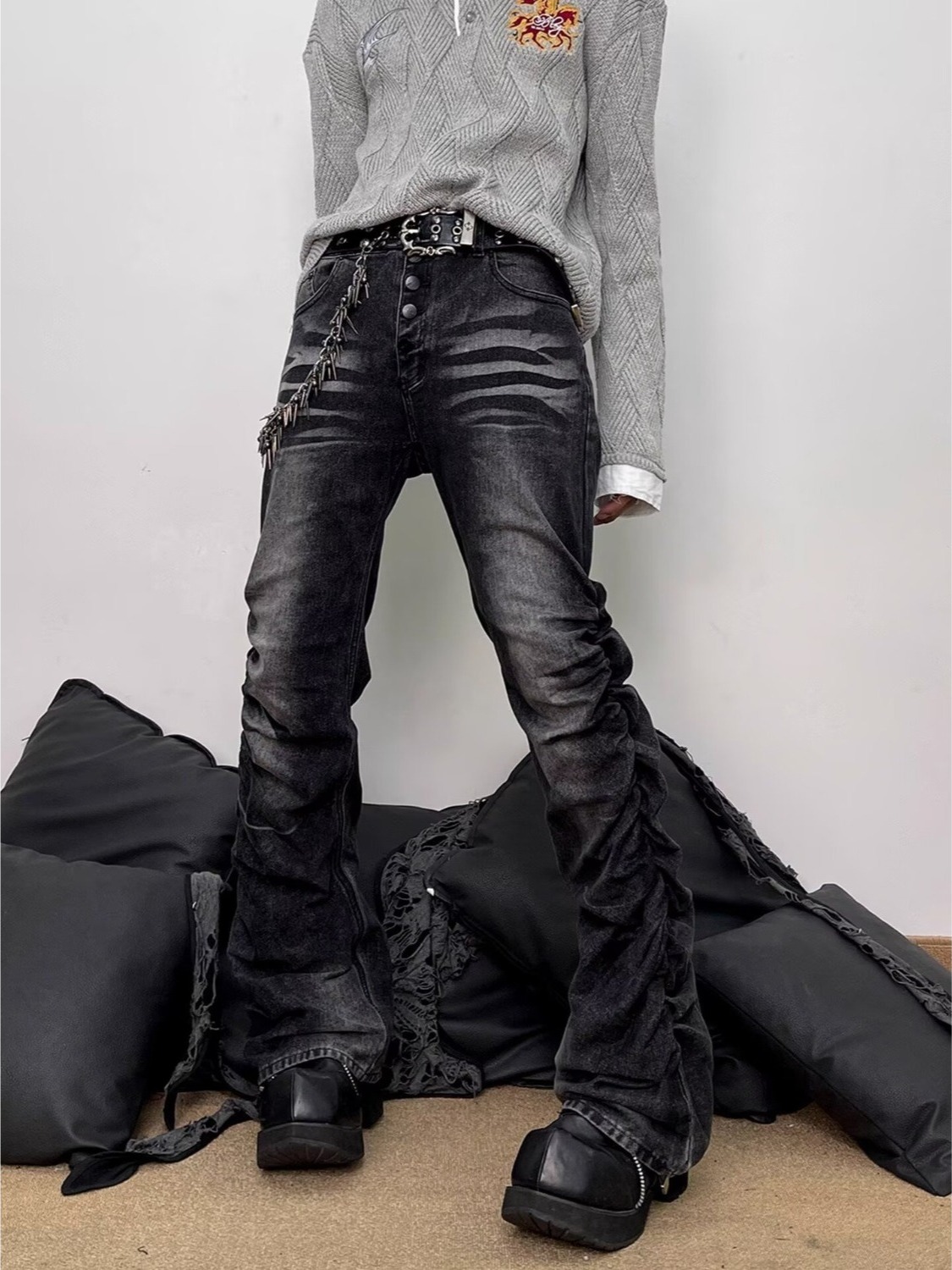 Мужские джинсы прямого кроя в  – обзор и цена Streetwear Brand Denim