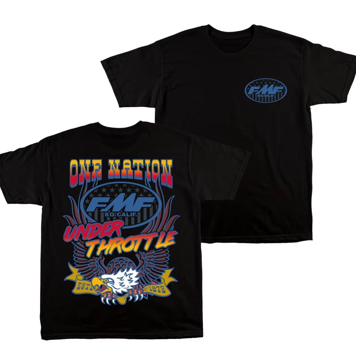 Черная винтажная футболка FMF  – обзор и цена Streetwear Brand Vintage