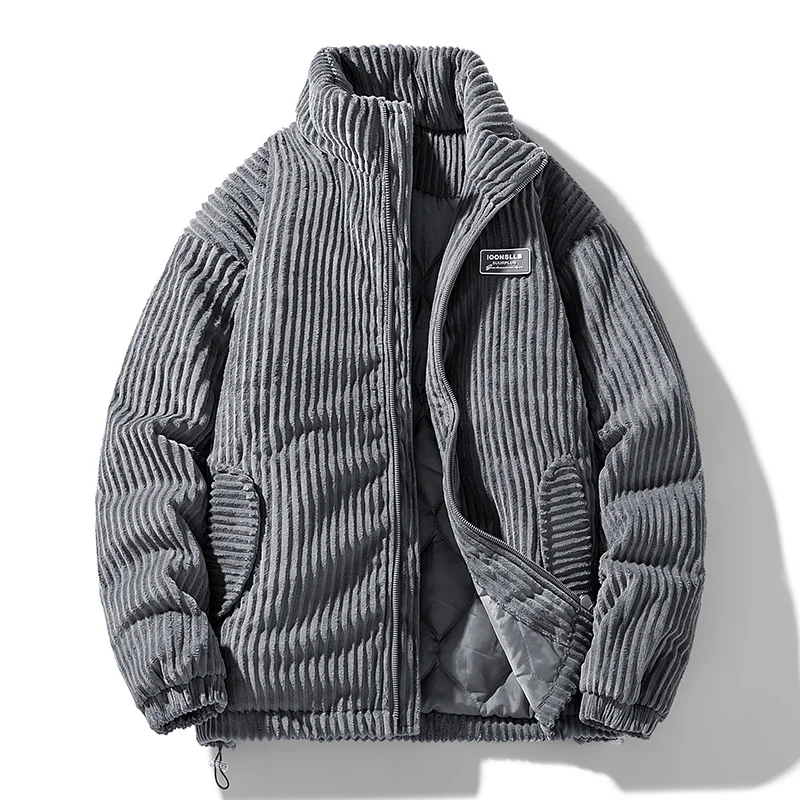 Мужская зимняя вельветовая кур – обзор и цена Streetwear Brand Clothing