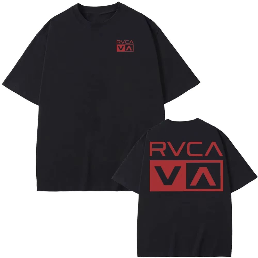Футболка RVCA, черная, летняя, – обзор и цена Streetwear Brand Tees